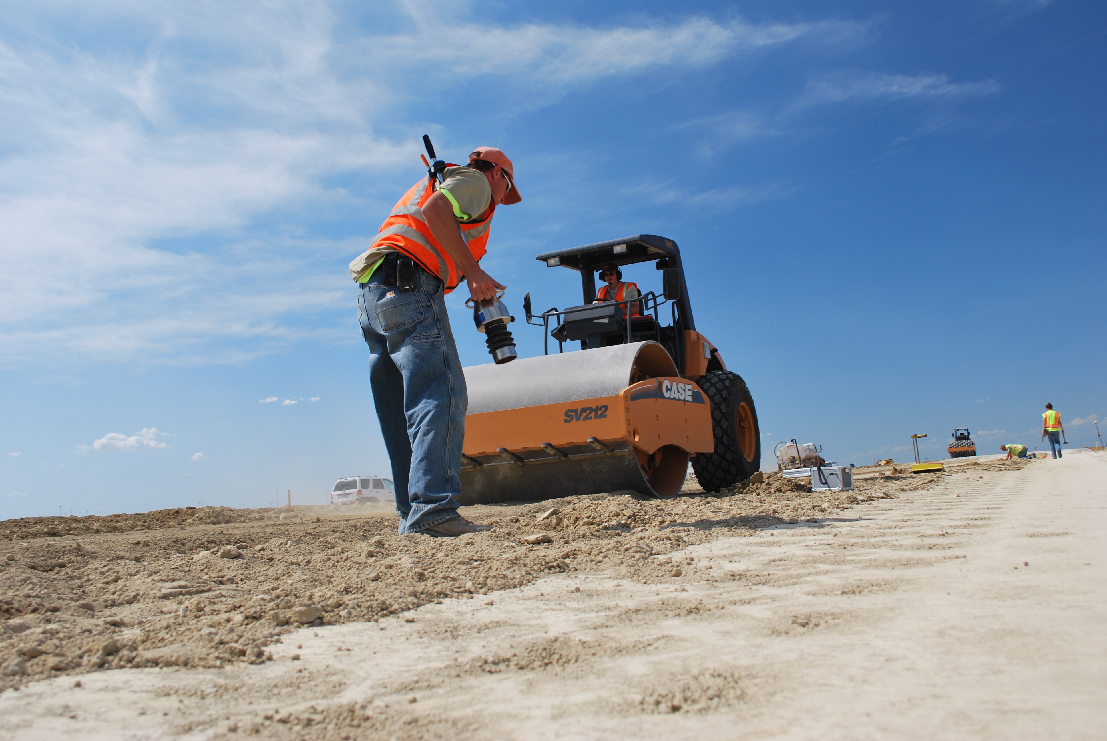 Intelligent Compaction provides crews with continuous compaction control with real-time monitoring