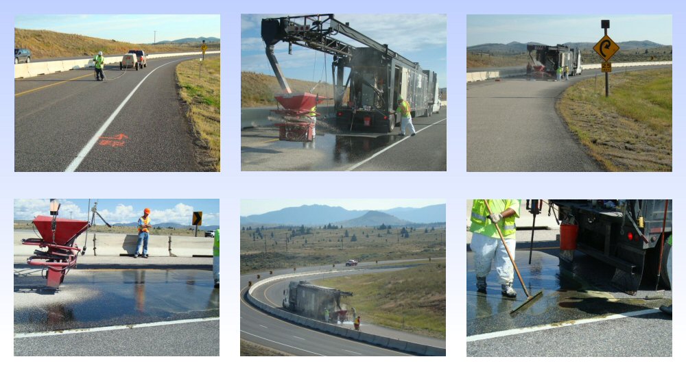 HFS installation on I-15 and I-90 in Montana