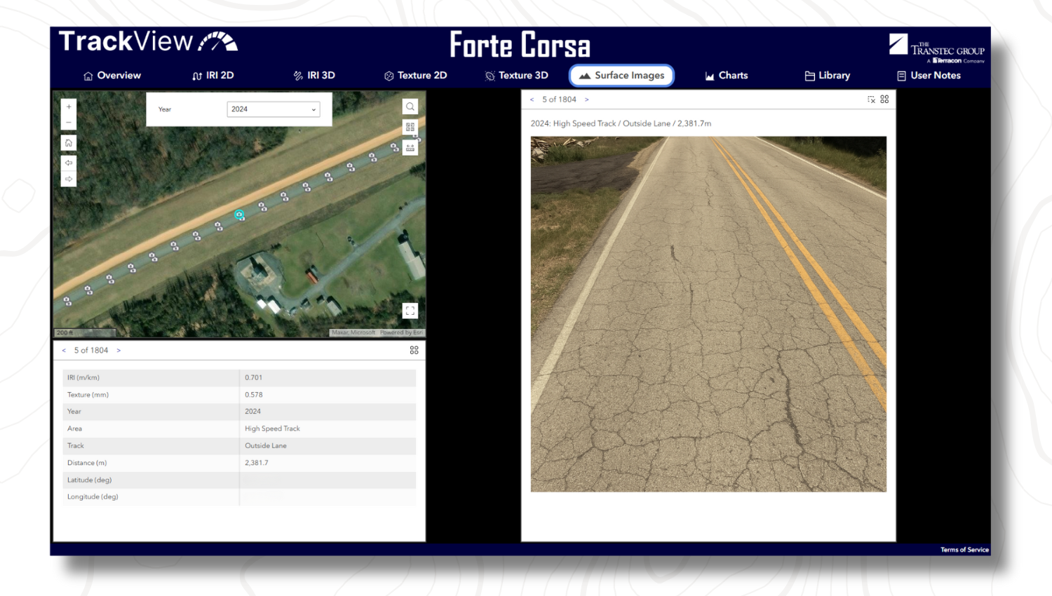 TrackView Surface Images